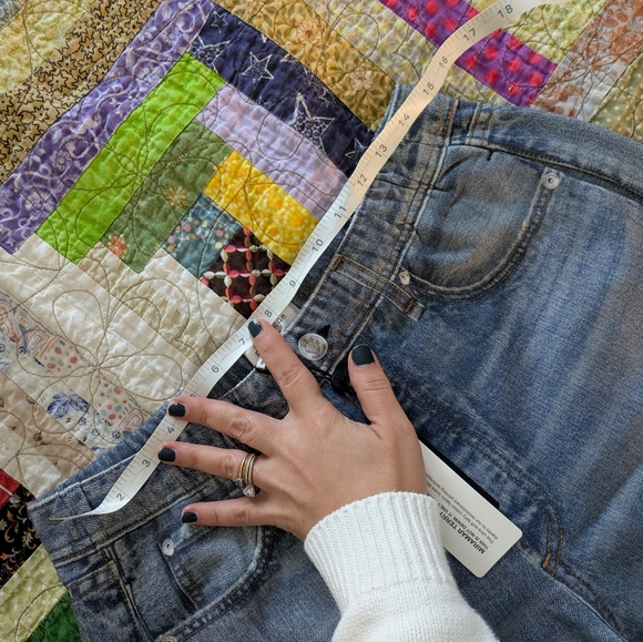 rag & bone Light Blue Wide Leg Sweatpant Jeans - Picture 9 of 9